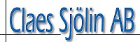 Claes Sjölin AB Logo